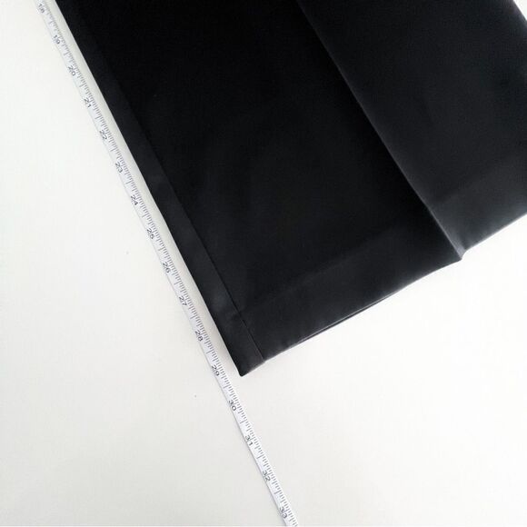 JS Boutique Trousers Black Satin Wide Leg Formal Party Women's 8 Petite - Picture 7 of 10